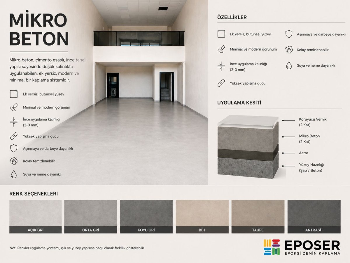 Mikro Beton Nedir?